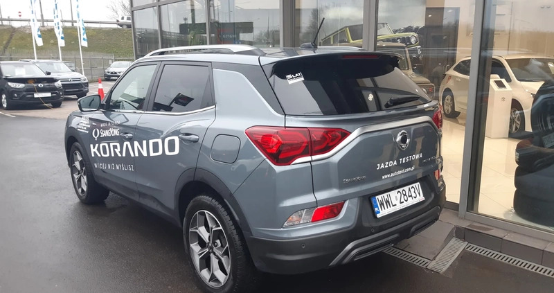 SsangYong Korando cena 139900 przebieg: 5, rok produkcji 2023 z Poniatowa małe 79